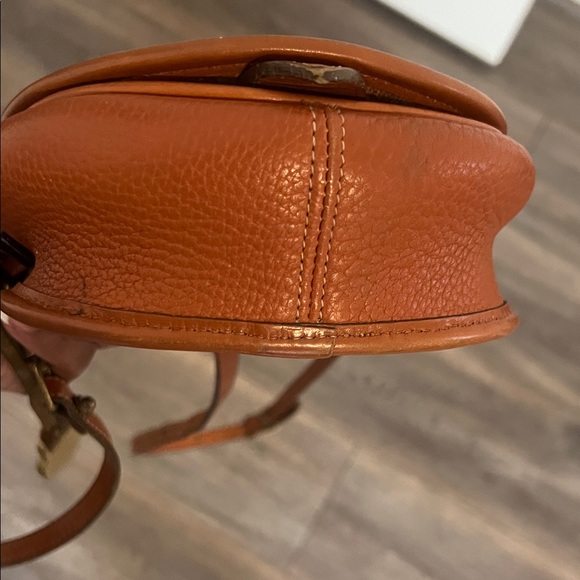 Dooney & Bourke Tan Leather Crossbody Bag - Picture 6 of 16